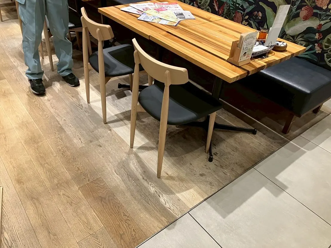 🔧 商業施設テナントの床補修工事を“夜間”にて行いました！