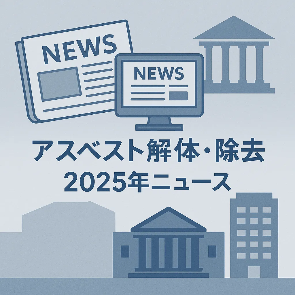 アスベスト解体、2025年春のニュースが示す課題